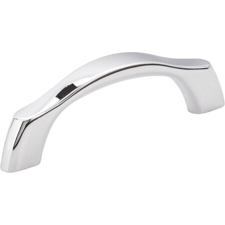 3 Center-to-Center Polished Chrome Aiden Cabinet Pull